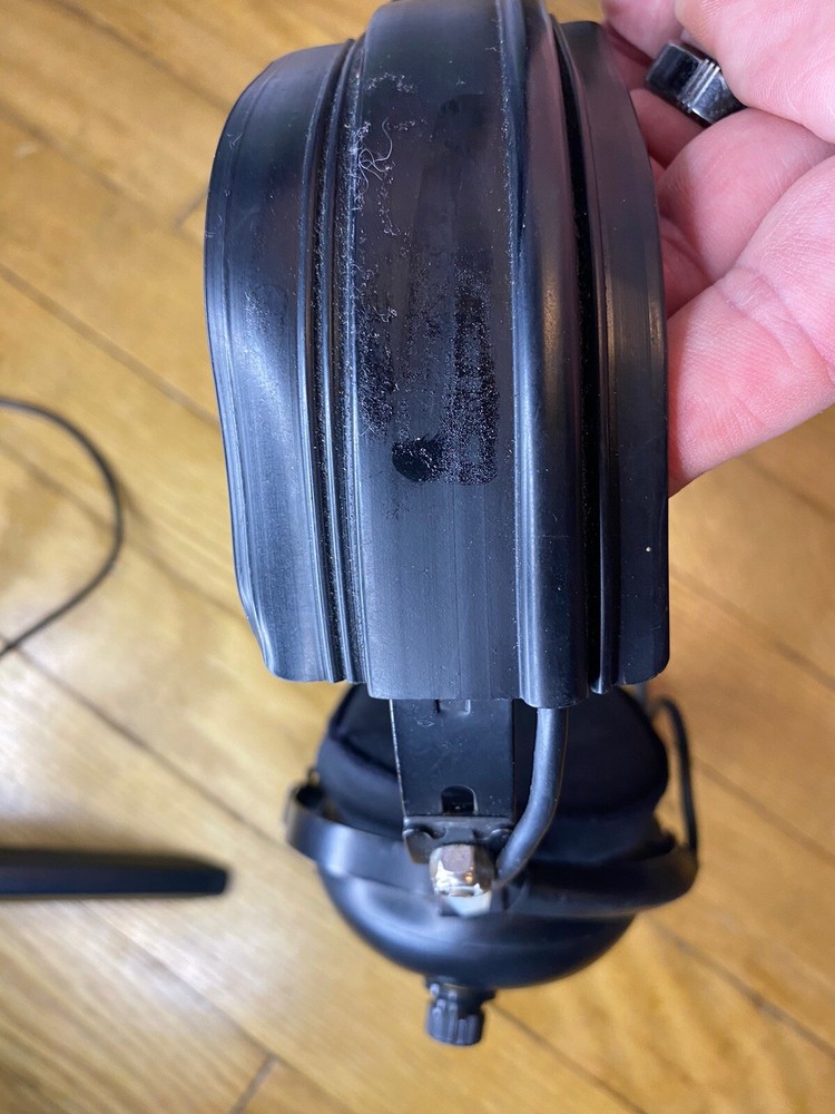 Vintage Flightcom Blackhawk Model 5DX Aviation Headset 1179