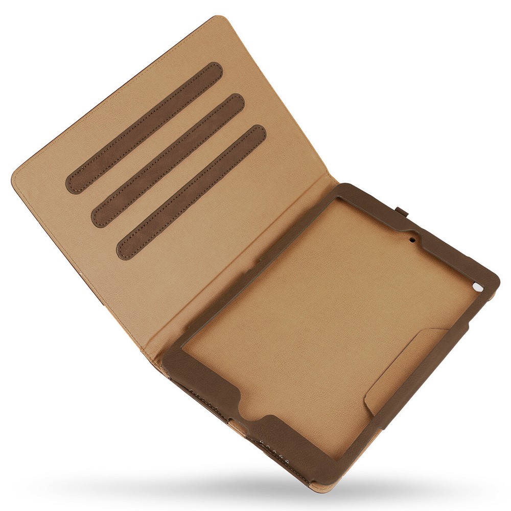 iPad 9th 8th 7th Generation 10.2" Case Leather Stand Cover with Screen Protector