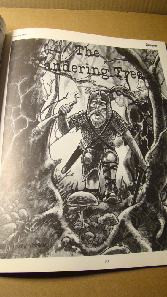 DRAGON MAGAZINE 57 *SOLID COPY* MONSTERS DUNGEONS DRAGONS MODULE STILL ATTACHED