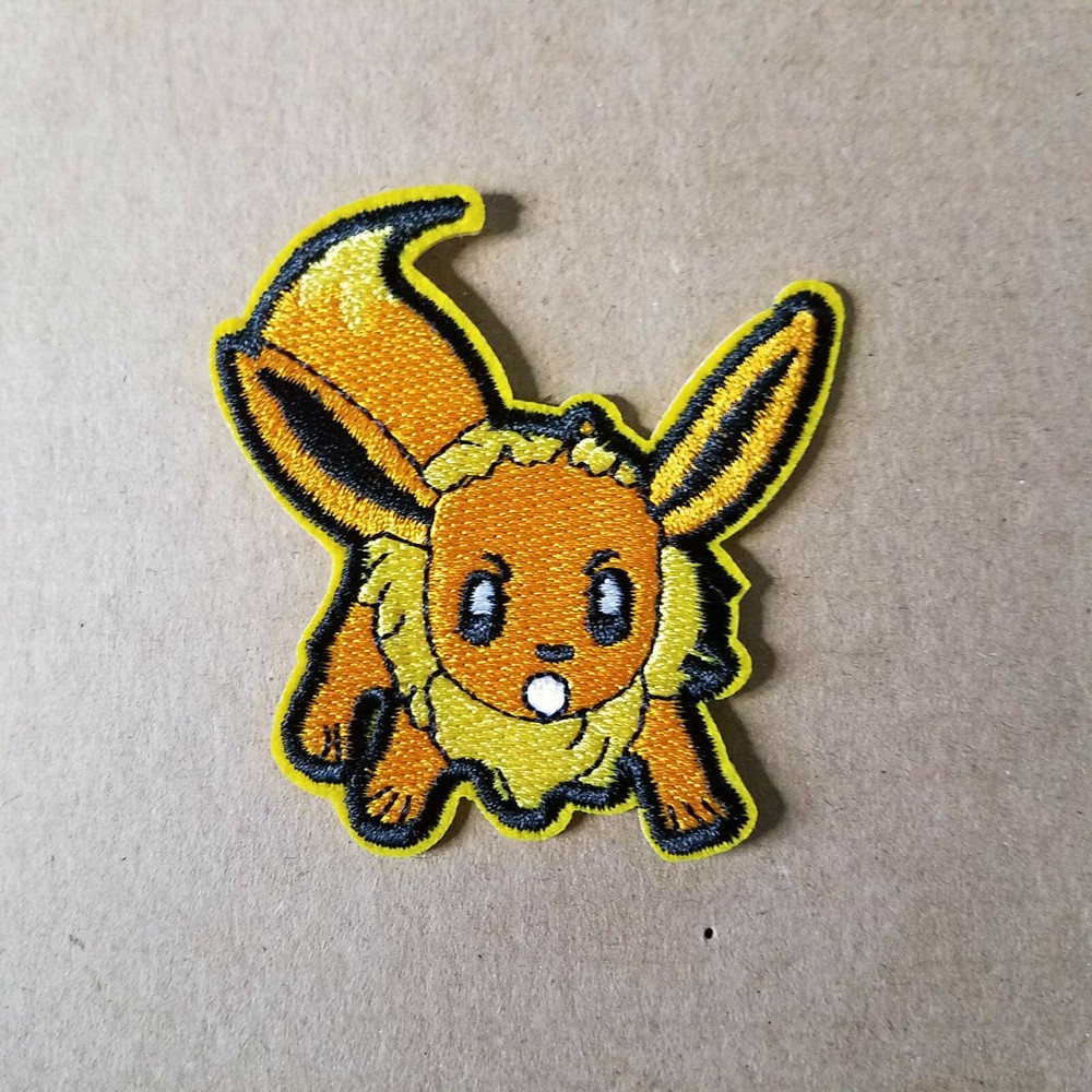 Pokémon Eevee embroidered Patch 3 inches tall