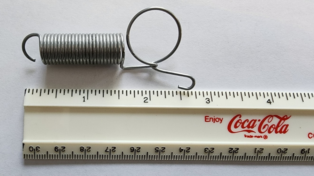 4 Pack Finger Loop Spring with Hook. Rabbit Hutch Cage Latch. Free Shipping
