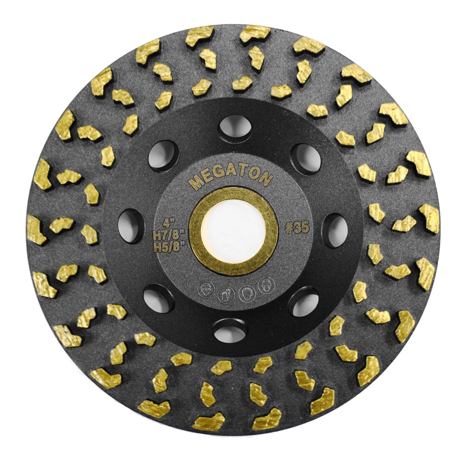 Diamond Cup Grinding Wheel 4 Inch Concrete Paint Epoxy Coating Removal