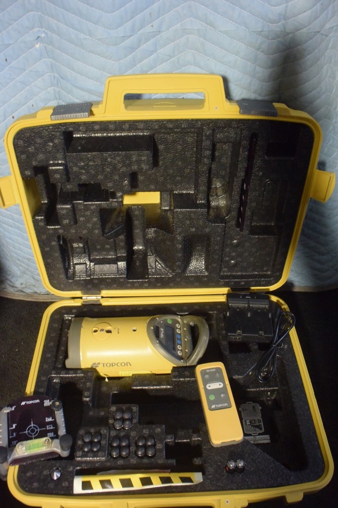 Topcon Model TP-L6AV Red Beam Straight Pipe Laser