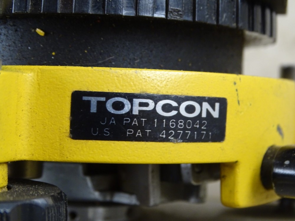 Topcon Backside System w/ Adapter, Prism, Tribrach w/ Bag UNTESTED,