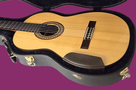 Saddle-A-Bout Leather Guitar Armrest