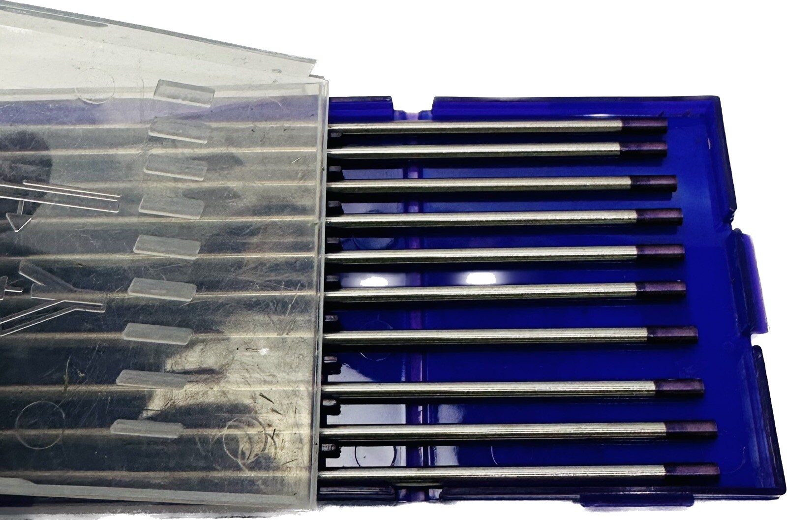 10 Pcs Radnor TIG Welding E3 Purple Electrodes 3/32" x 7" Rod Ground & Annealed