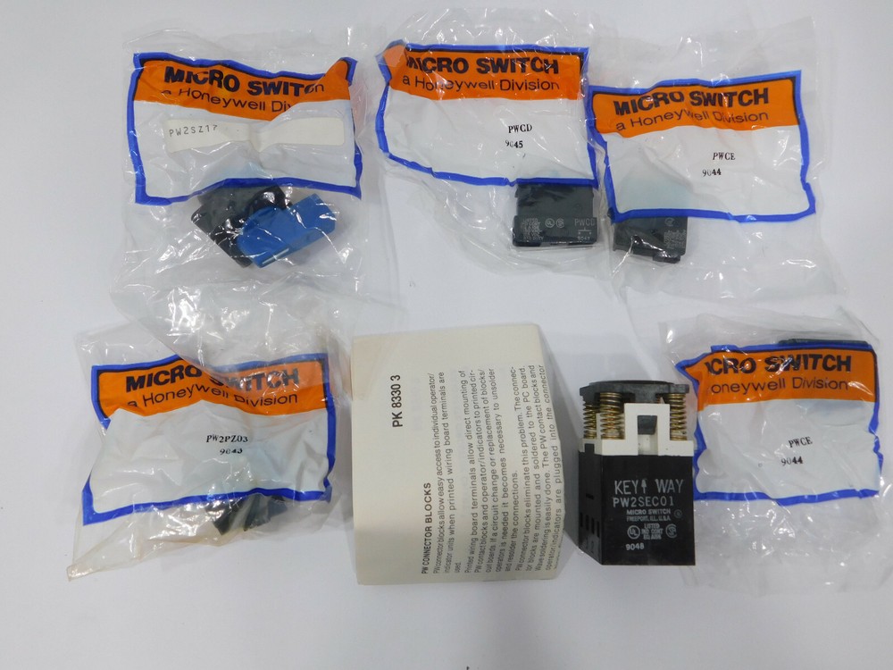 Honeywell Microswitch Kit PW2SEC17EEDA Blue Selector Switch PW2SEC01