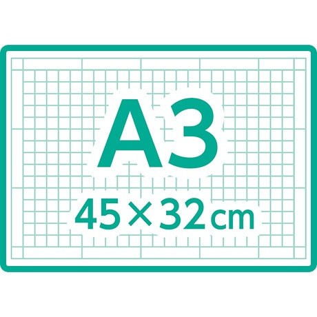 Clover Cutting Mat e A3 45×32cm (57-856)