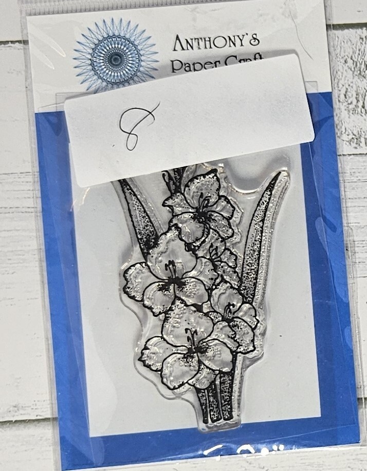 ANTHONY'S PAPER CRAFT  - #FL1402 FLOWER  STAMP