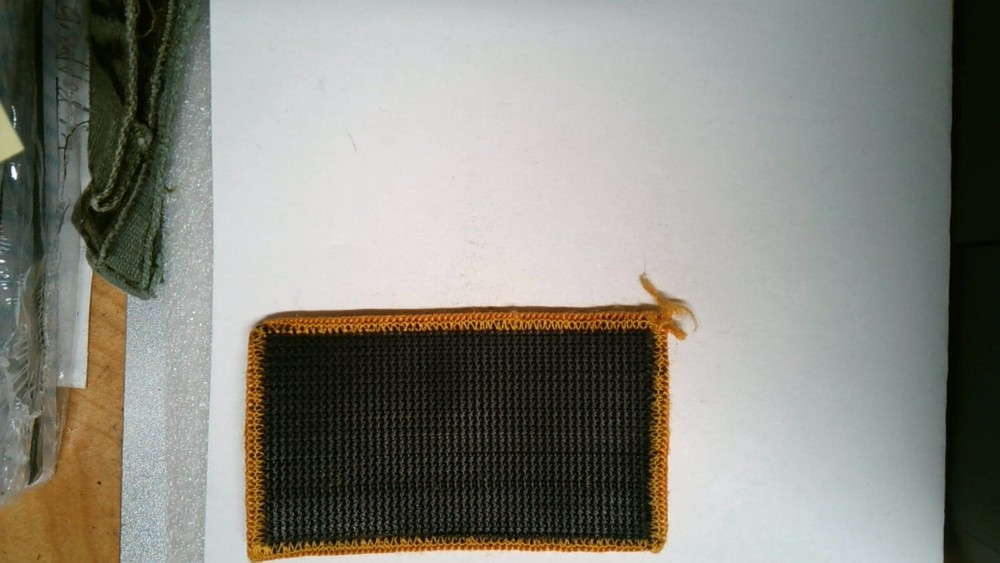 MILITARY PATCH HOOK & LOOP COLORED AMERICAN FLAG REVERSE FACING COMBAT USED