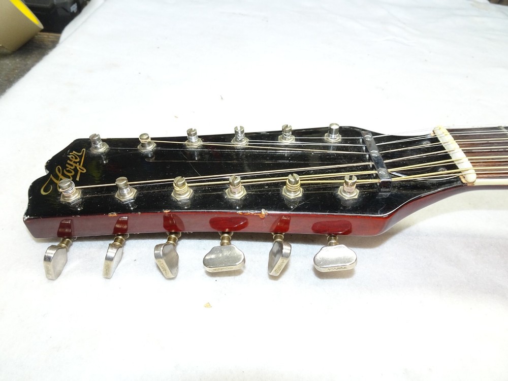 70's HOYER 12 STRING ACOUSTIC - made in GERMANY