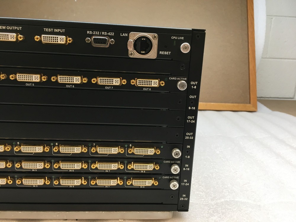 Lightware MX-FR33 visual engineering 33x33 Digital Matrix Router w/ Rack Ears