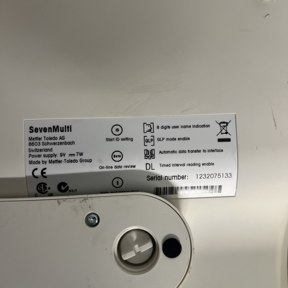 METTLER TOLEDO SEVEN MULTI PH CONDUCTIVITY ANALYZER, Ph Meter