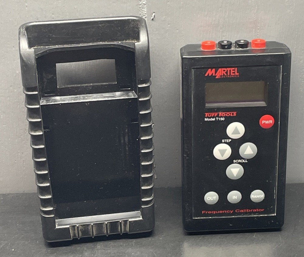 Martel Electronics Tuff Tools Model T150 Frequency Calibrator w/ Case - Working!