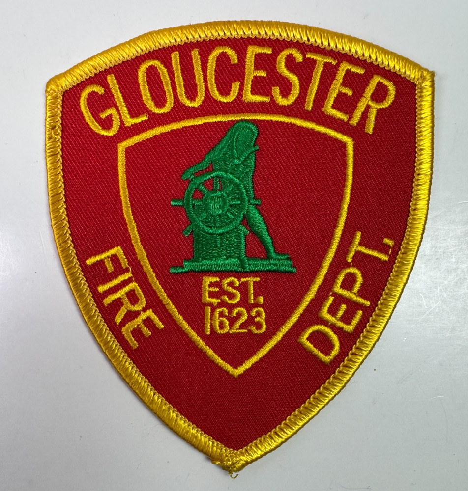 Gloucester Fire Massachusetts MA Rescue Patch O9