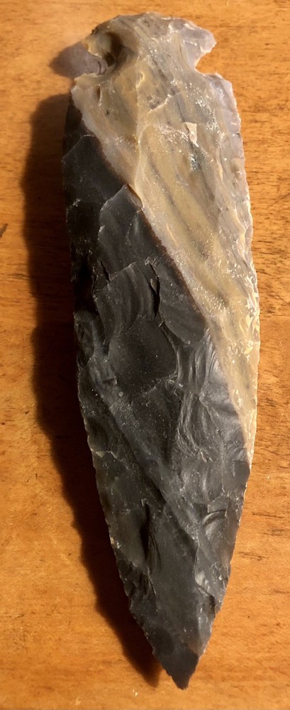 5” Jade Arrowhead Black & White