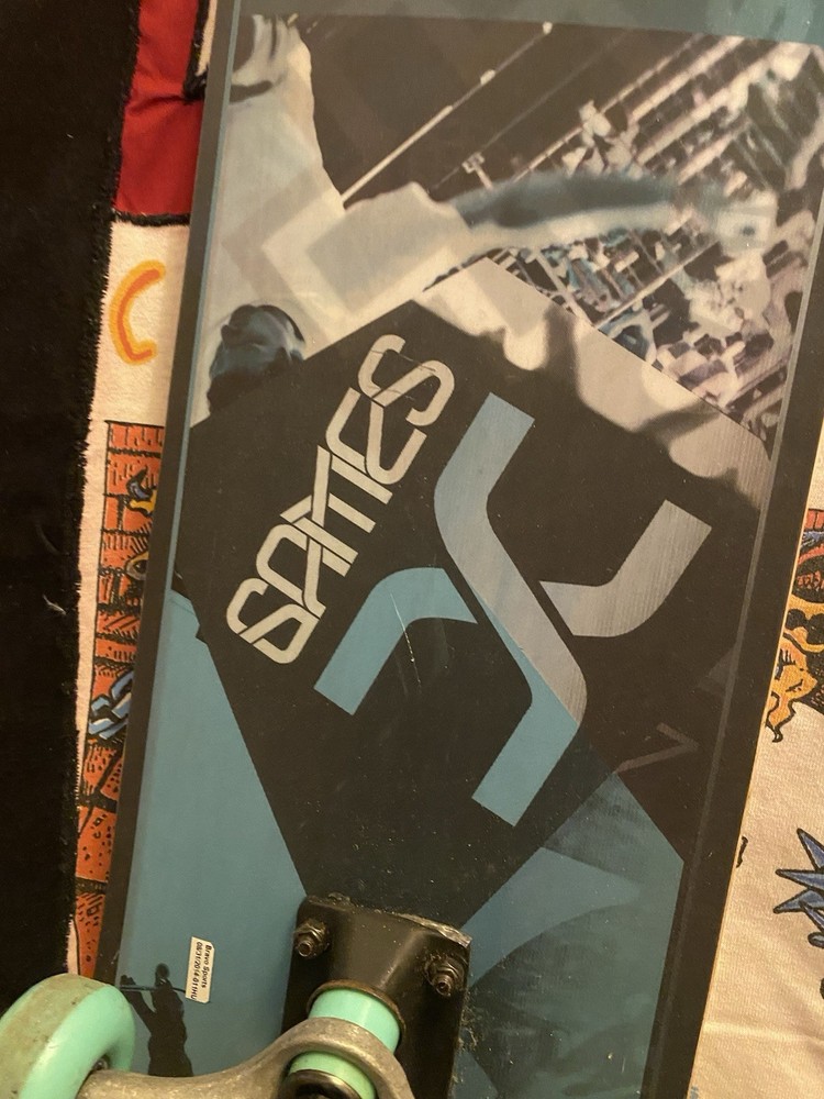 SIGNED Skateboard By Tony Hawk X Games Deck Lenticular Original