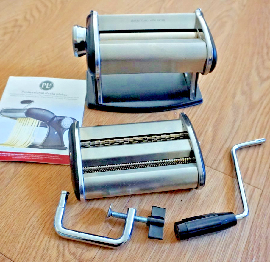PL8 Pasta Maker Adjustable Professional Machine Manual Roller