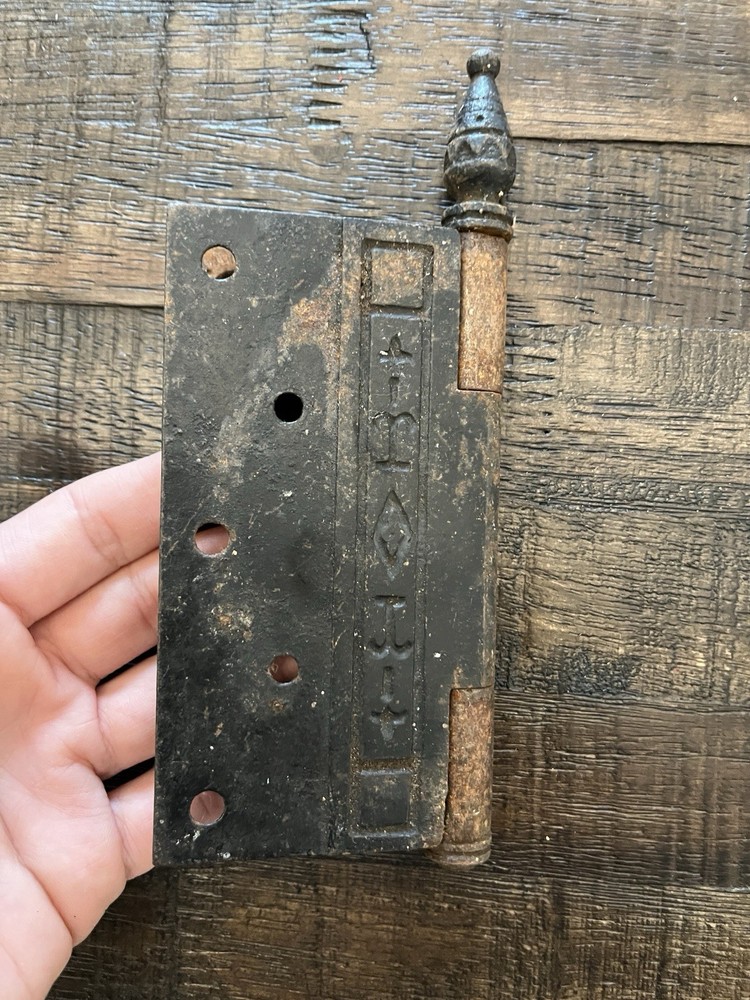 Victorian aesthetic movement hinge 5” x 2.5”