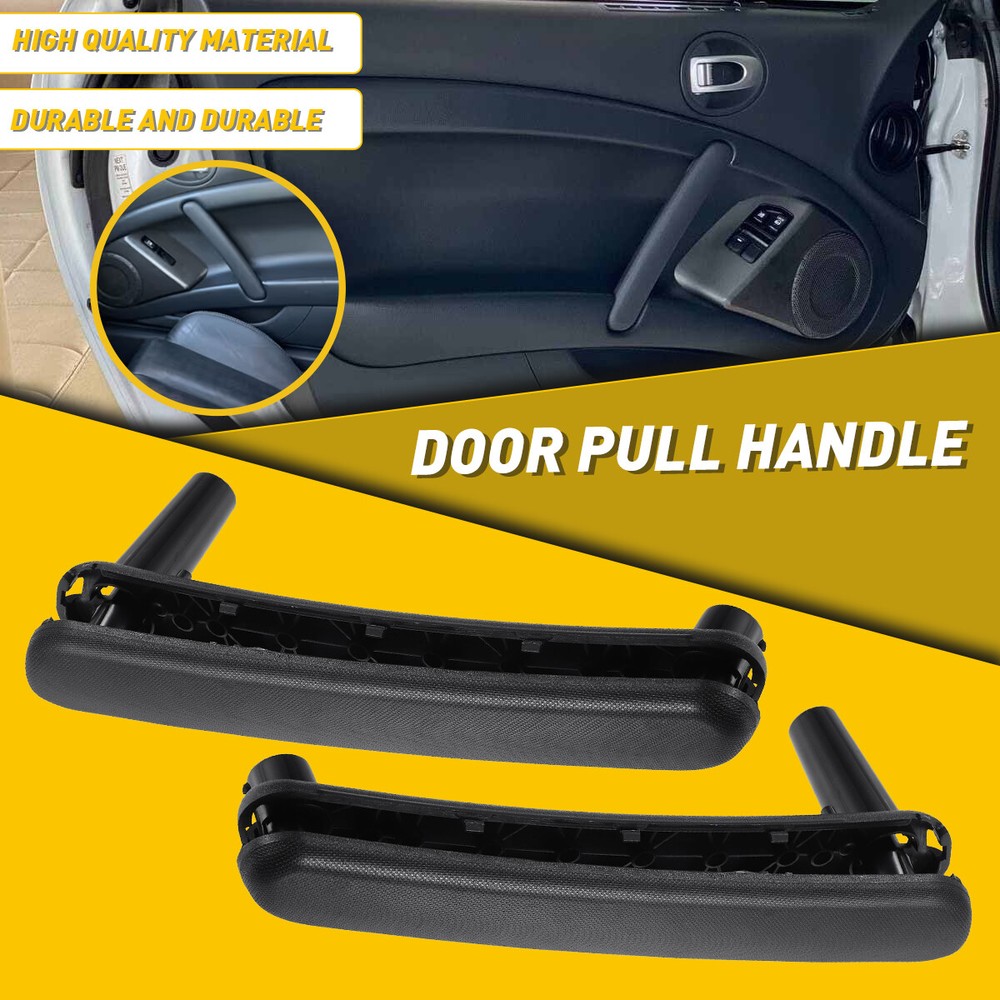 Black Front LH / RH Interior Pull Door Handle for Mitsubishi Eclipse 2006-2012
