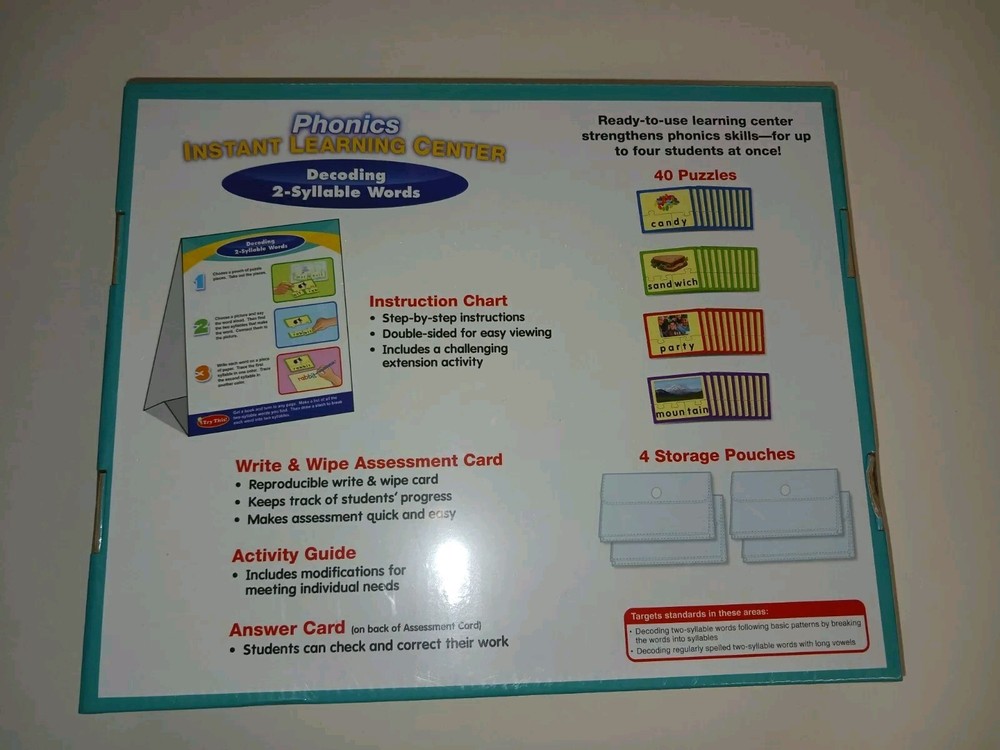 lakeshore instant learning center BUNDLE OF 3