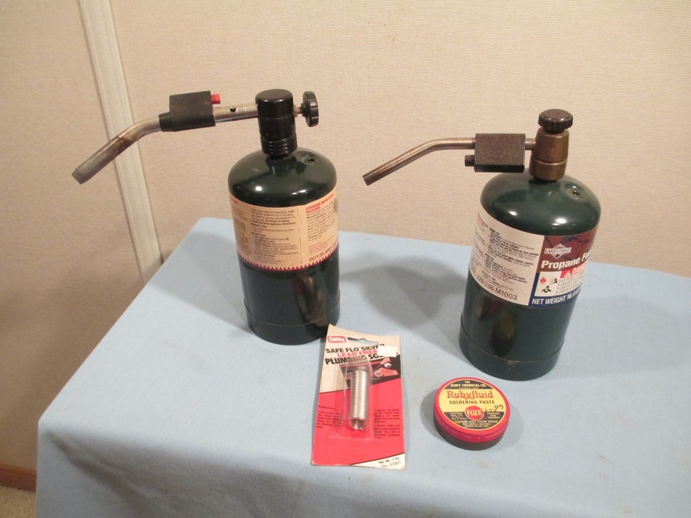 Turner and Auto-Lite Propane Torches with Solder