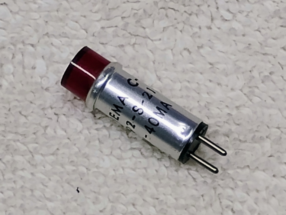 3pc RED 28V Lamp C-Lite Miniature Indicator Warning Limit Dash Panel Light CF-92