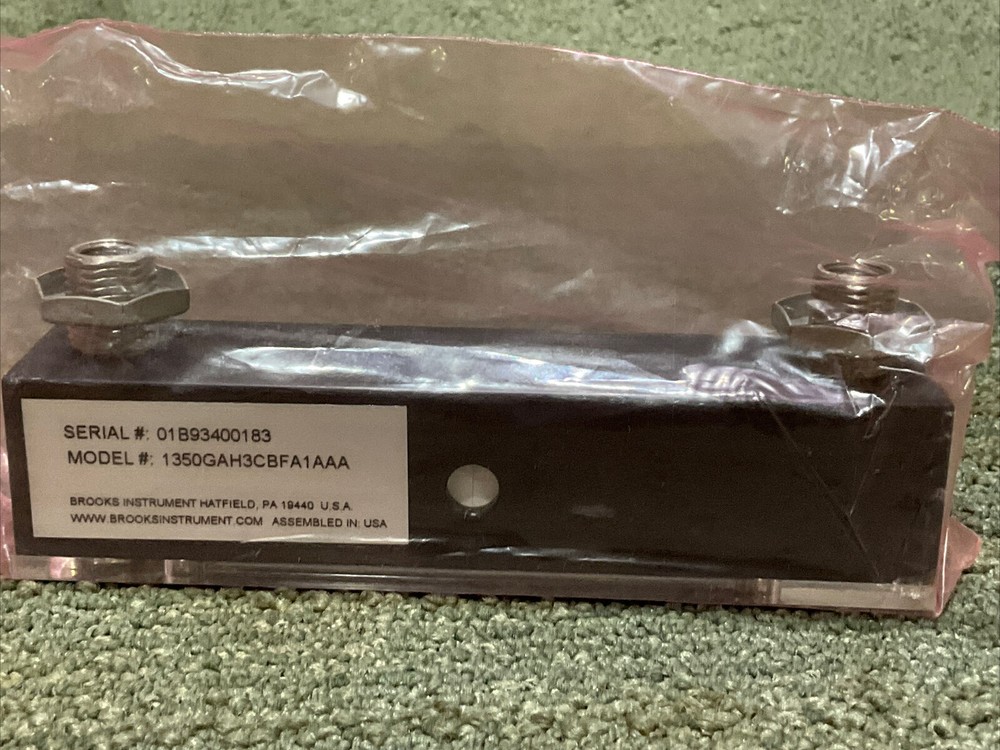 BROOKS INSTRUMENT 1350GAH3CBFA1AAA ROTOR FLOW METER 678