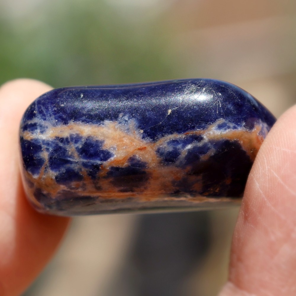 Polished Sunset Sodalite from Namibia (SOD811)