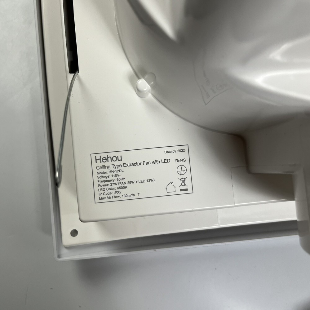 Hehou Ceiling Type Extractor Fan With LED HH-12DL