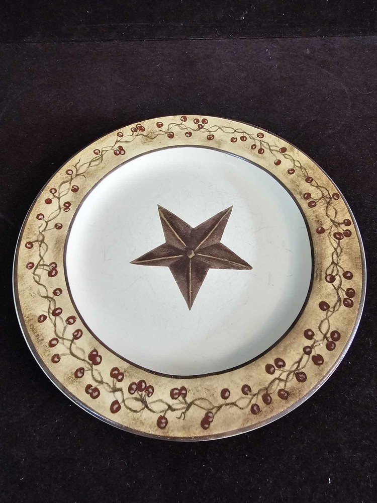 4 Barn Star Salad Plate Ltd Commodities 8 3/4"