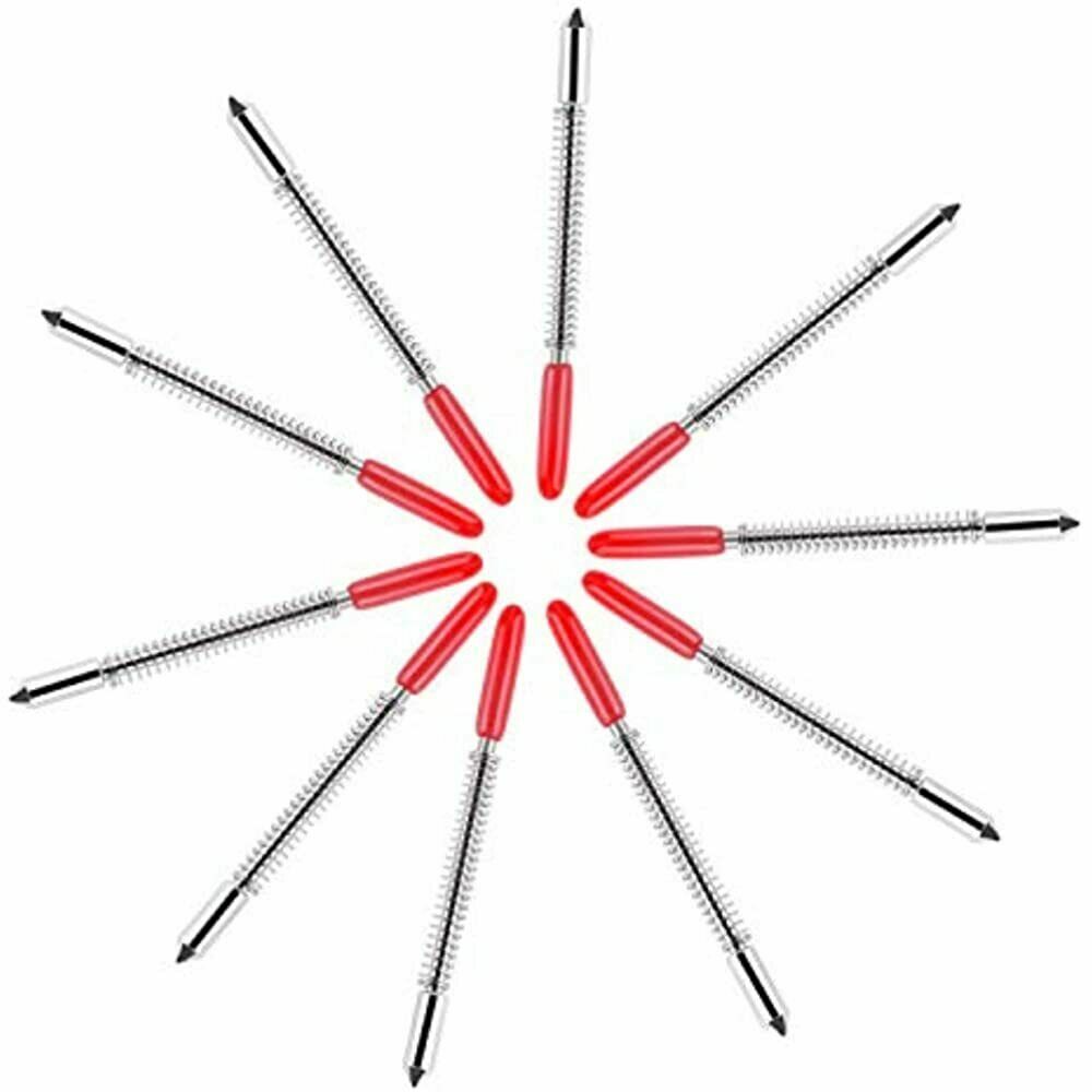 45 Degree Vinyl Cutter Blades Lettering For Graphtec Cutting Plotter, Red Caps