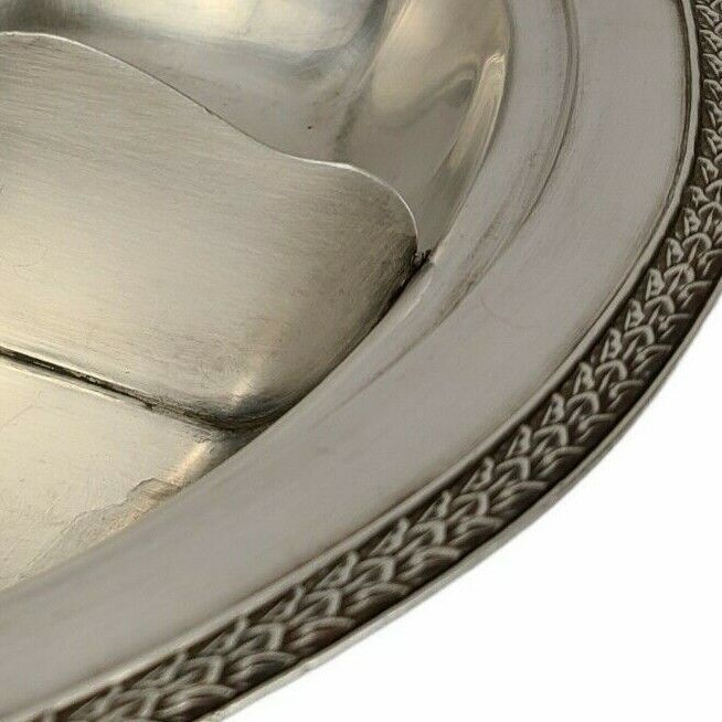 Vintage Silverplate Divided Bowl Oblong Rectangle Serving Dish - Keystonewear