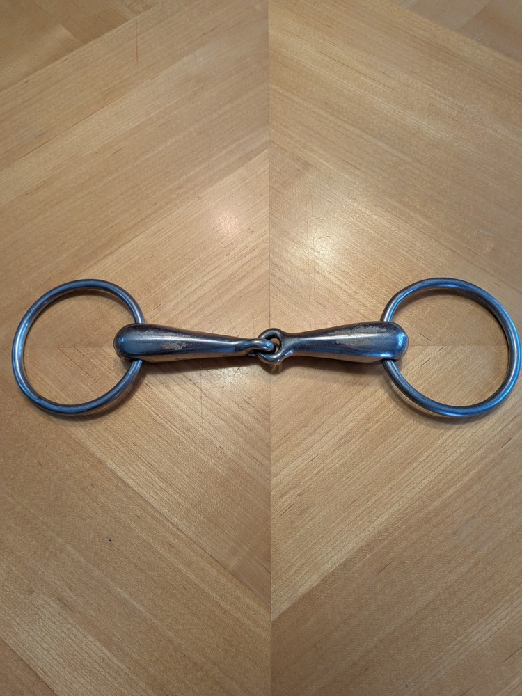 Loose Ring Snaffle Bit - Hollow Mouth - 5"