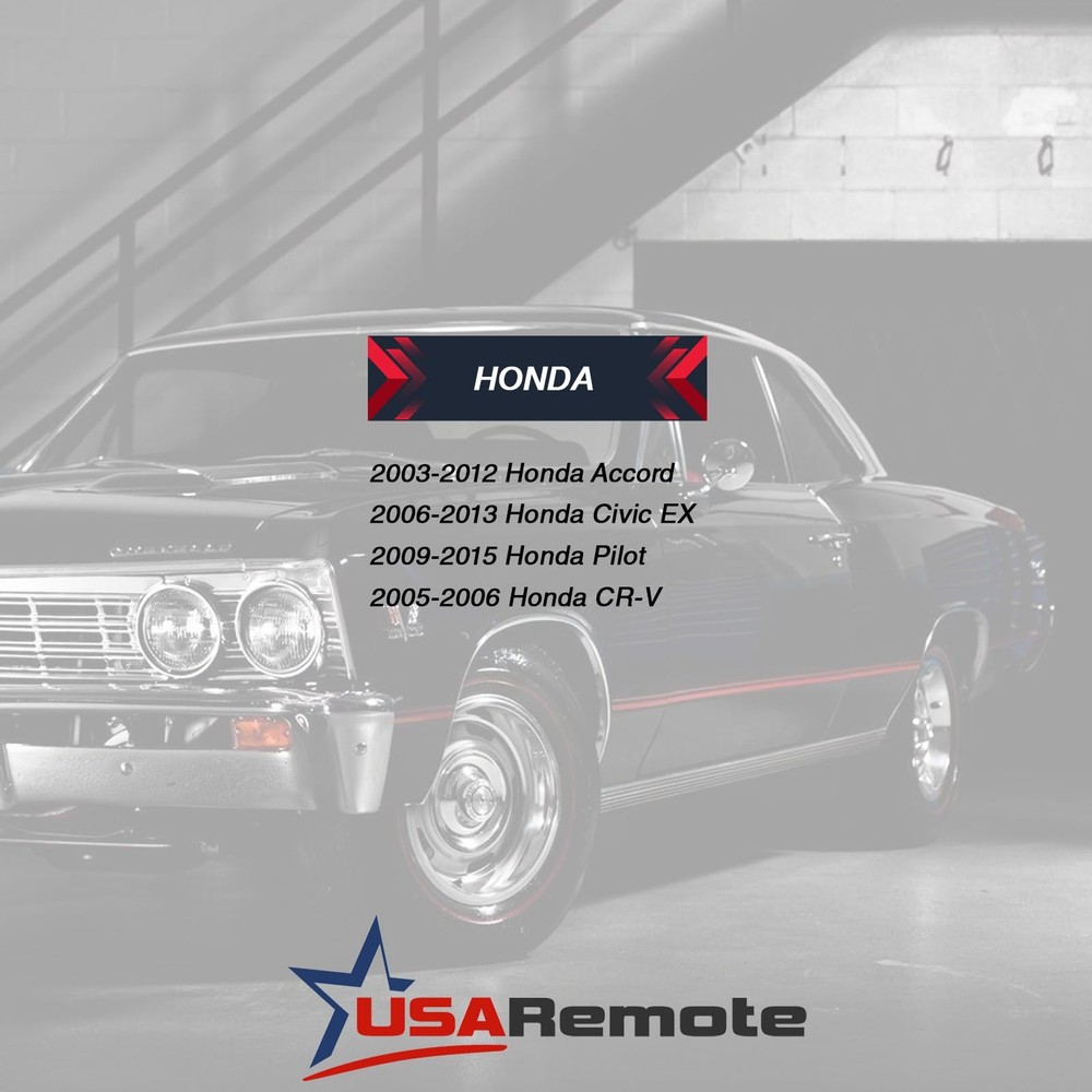 Cutting NOT Required - 2 Key Fob Keyless Entry Remote Shell 2-Pack, 4-Btn x 2