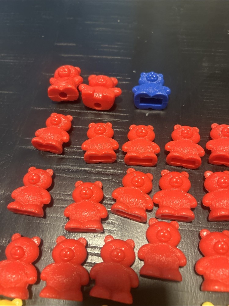 Learning Resources 125 Three Bear Family Counters Educational Counting & Sorting