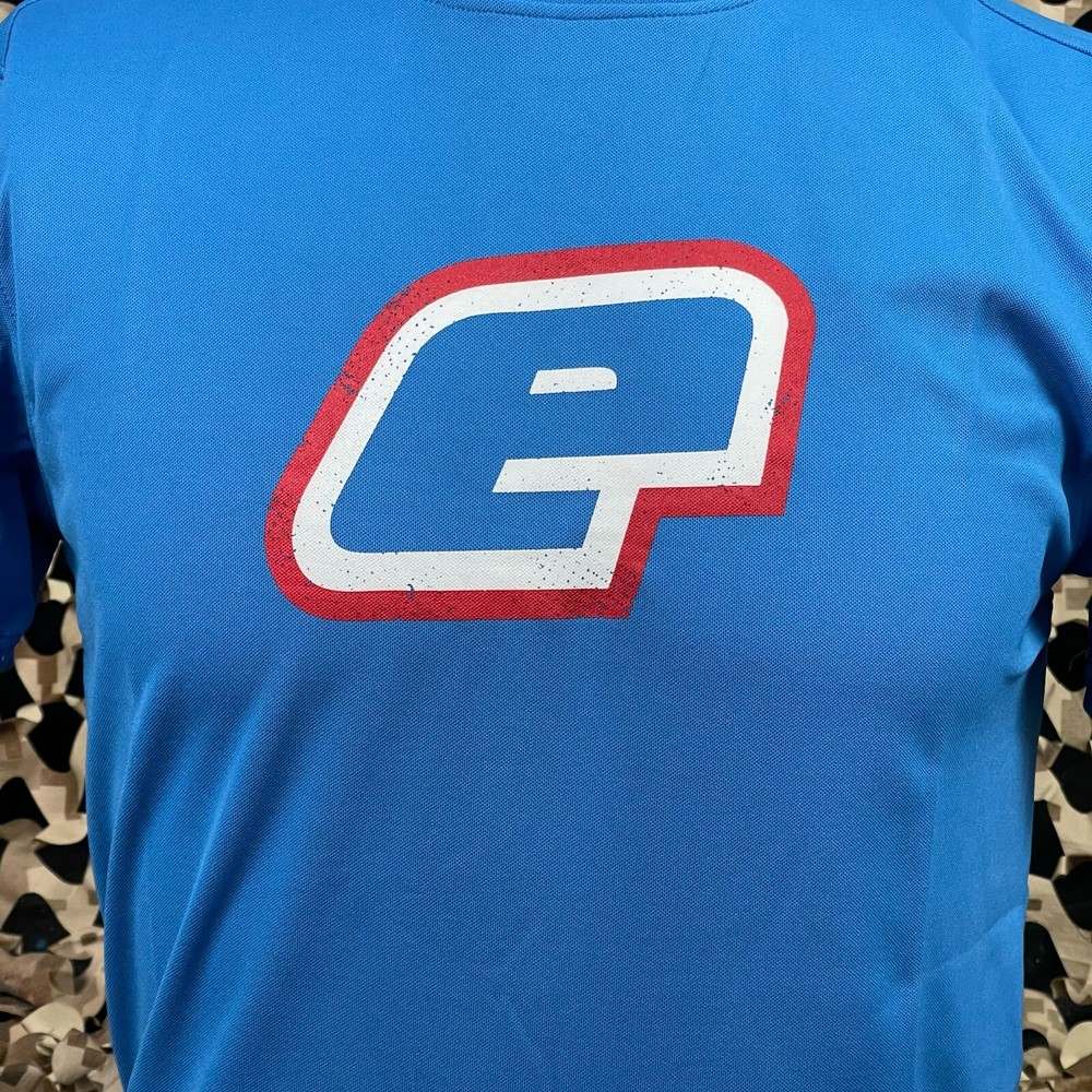 NEW Planet Eclipse Retro Pro-Formance T-Shirt - Blue - Small