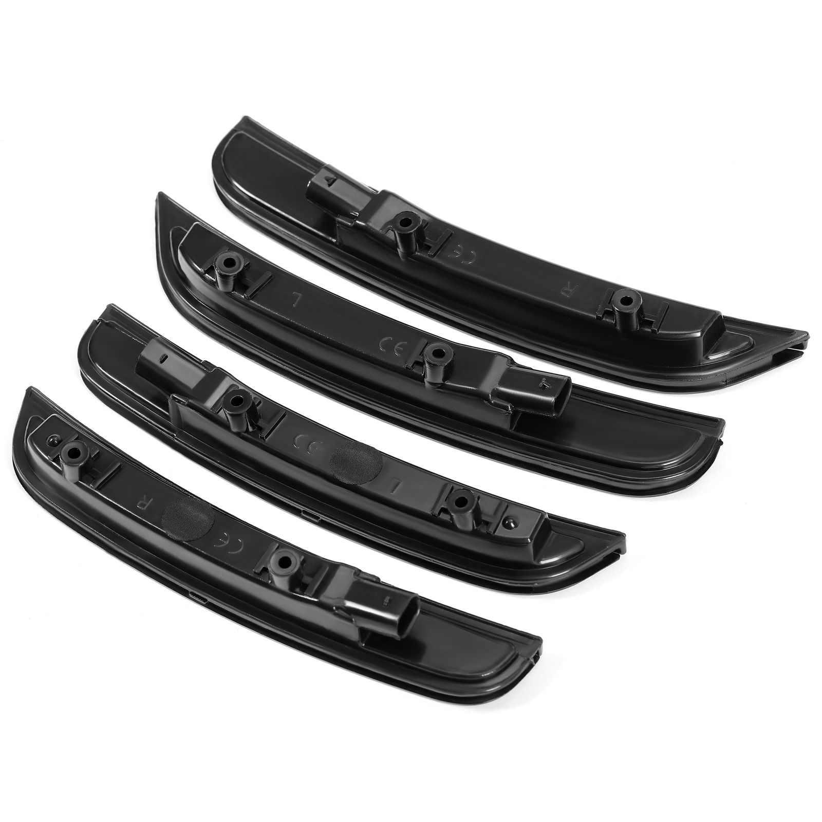 For Dodge Charger 2015-2022 Smoked Lens Front Rear LED Side Marker Lights 4PCS