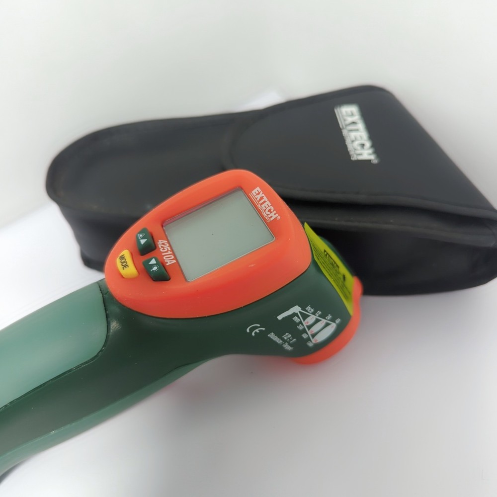 Extech 42510A Infrared Thermometer IR Temperature Gun Tested Works