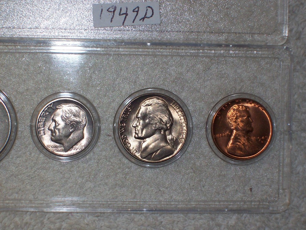 1949 MINT SET UNCIRCULATED DENVER MINT