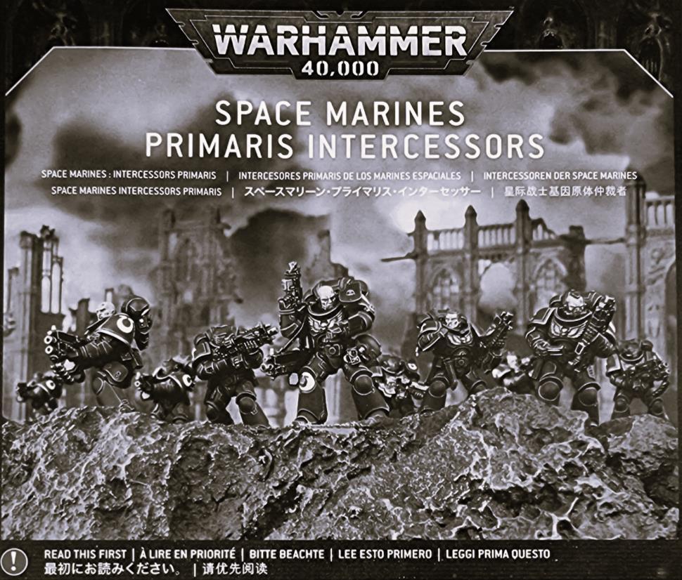 Warhammer 40K Space Marine Intercessors BITS
