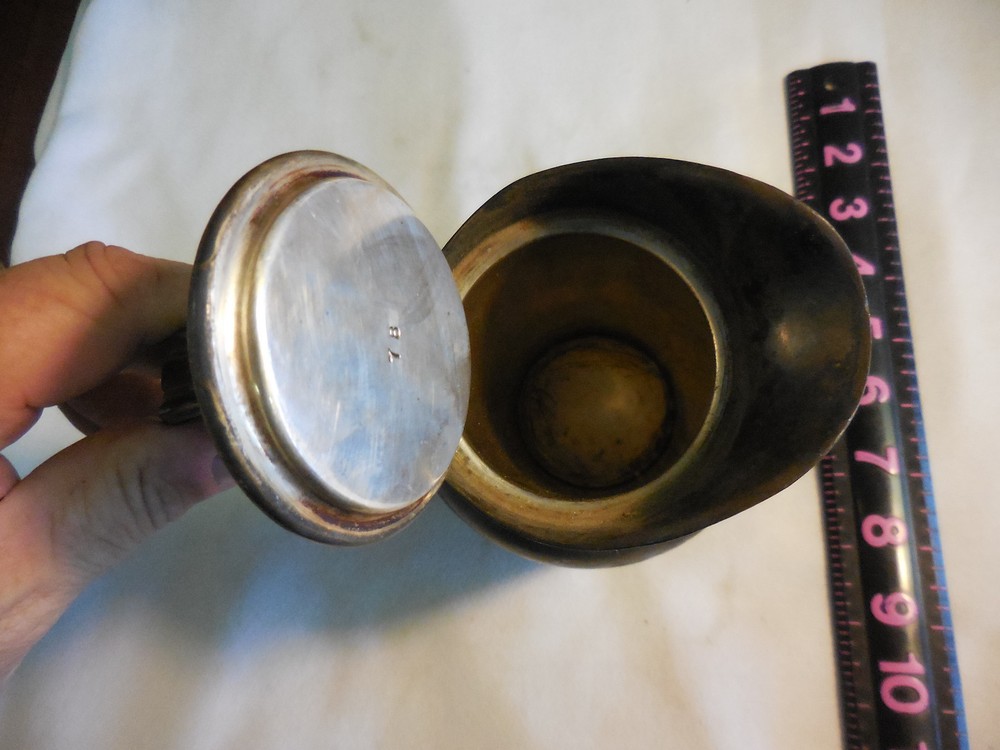 Vintage Reed & Barton Silver Soldered Jug Pitcher 300