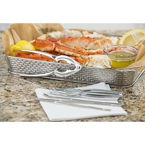 TableCraft 8pc Stainless Steel Seafood / Shellfish Set