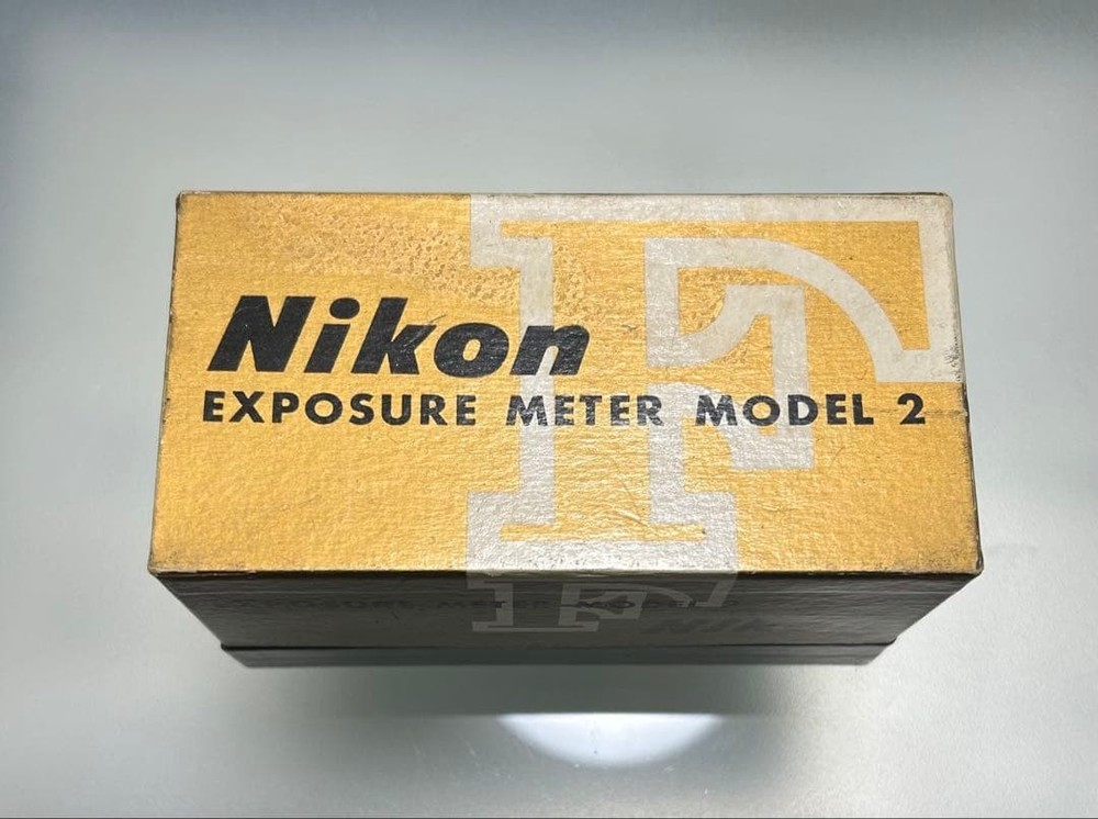Nikon Exposure Meter Model 2 Selenium Light Meter with Box & Manual