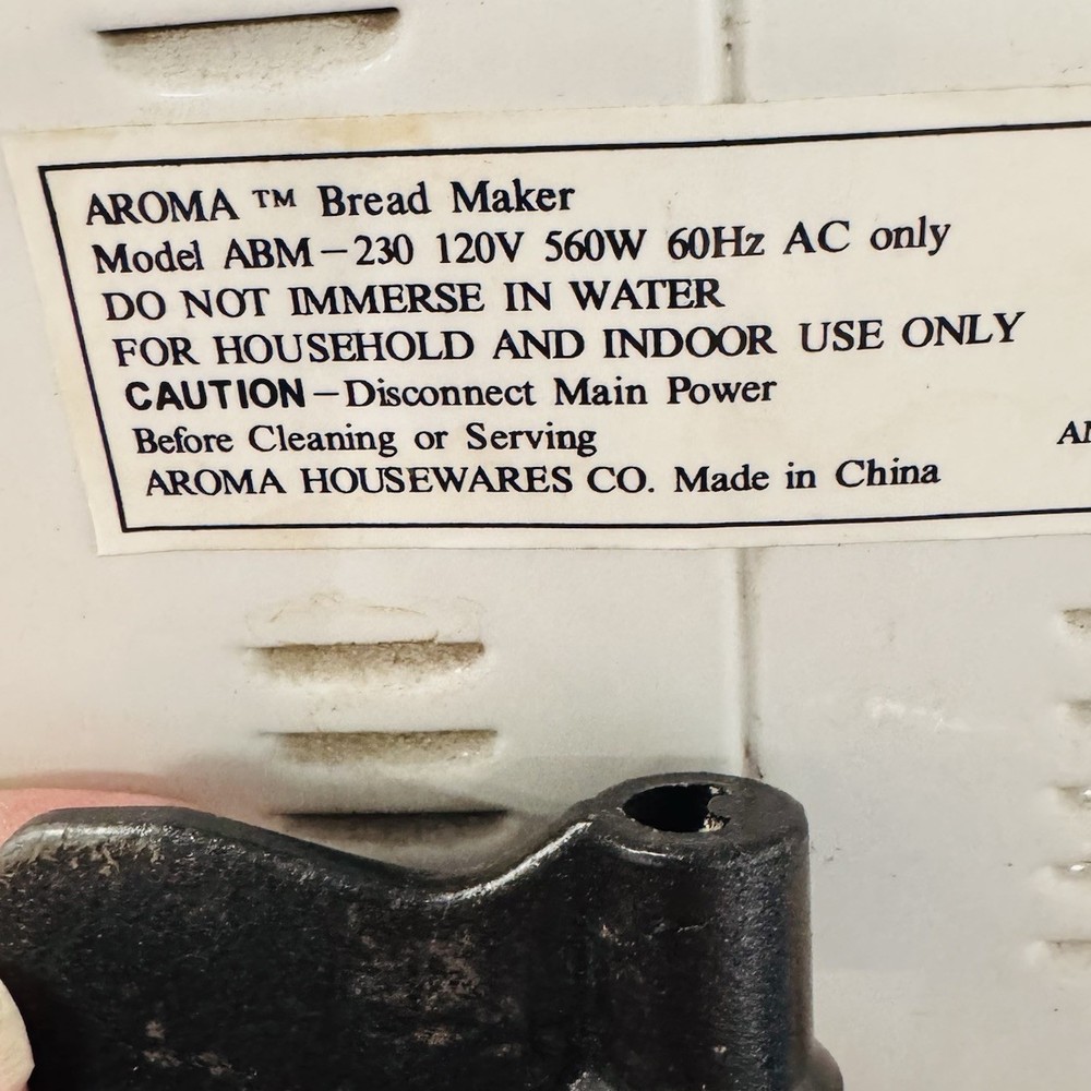 Bread Machine For Aroma Model ABM-2.30 Replacement Paddle