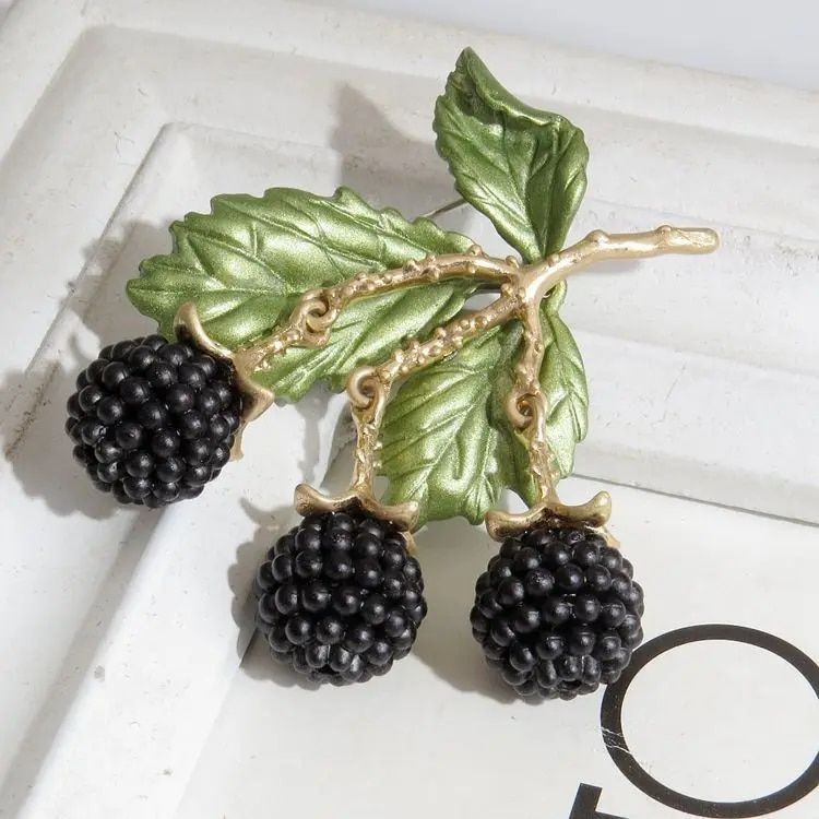 Berry brooch