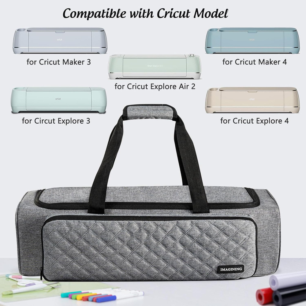 Cricut Maker & Explore Carrying Case with Storage for Accessories