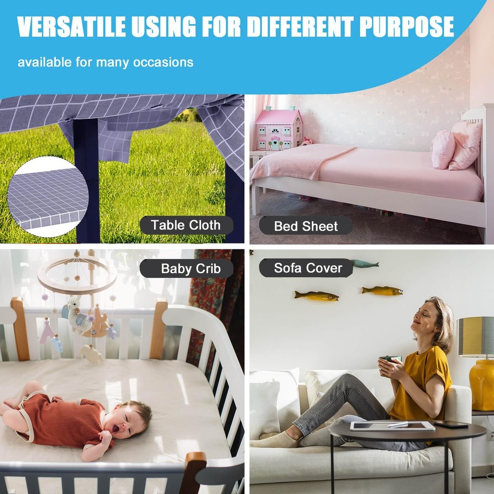 Adjustable Elastic Fitted Sheet Straps Tablecloth Clips Bed Suspender Fasteners