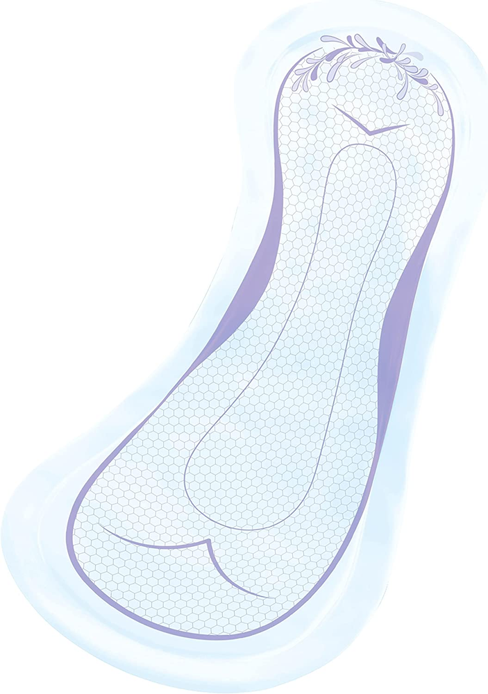 TENA Women's Pads Overnight Absorbency Bladder & Postpartum Extra Coverage 90 ct