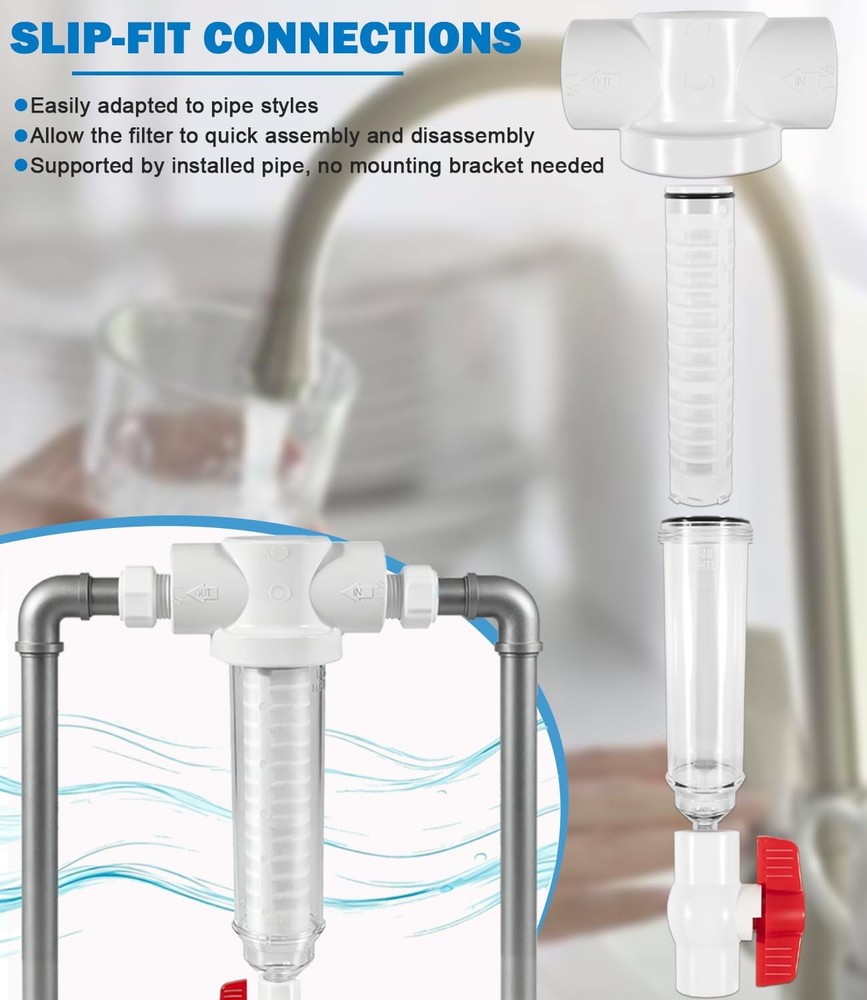 100 Mesh Spin Down 1-1/2" 50 GPM for Rusco Vu-Flow Spin-Down Filter System